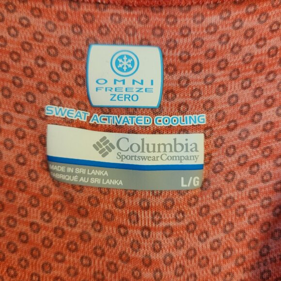 Columbia Zero Rules Women's Short Sleeve Sport Tee Large - Picture 3 of 7